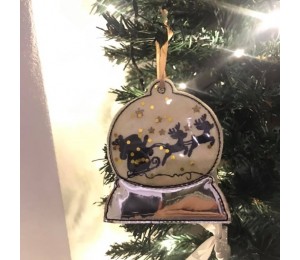 Stickdatei ITH - Schneekugel Vol. 1